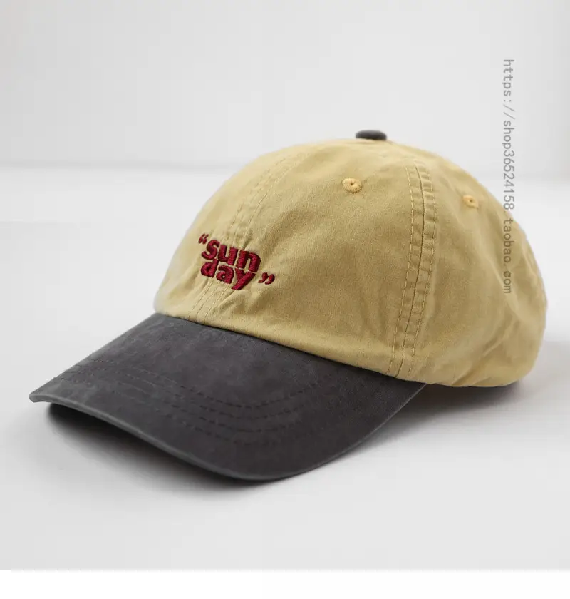 American Retro Peaked Cap Women Casual Baseball Cap — feature 8