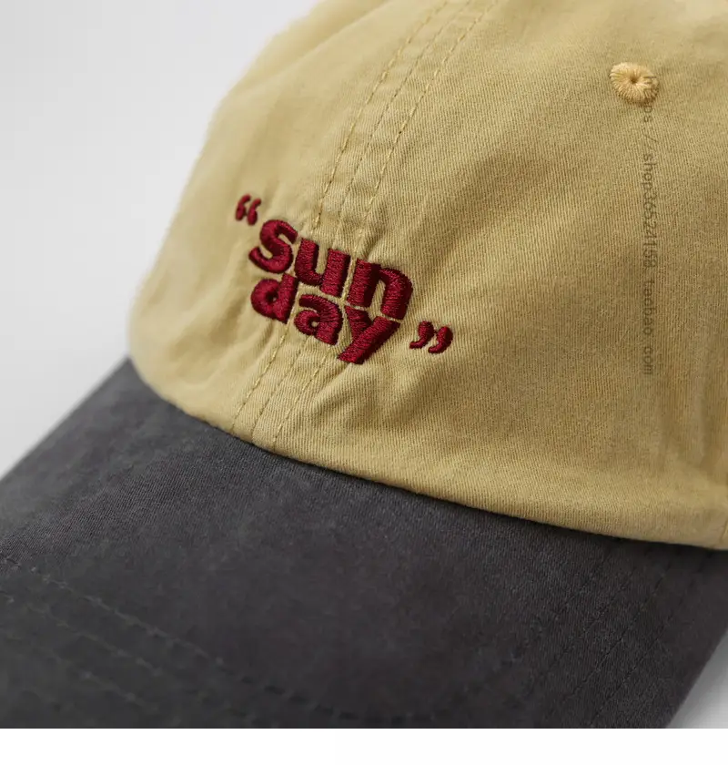American Retro Peaked Cap Women Casual Baseball Cap — feature 9