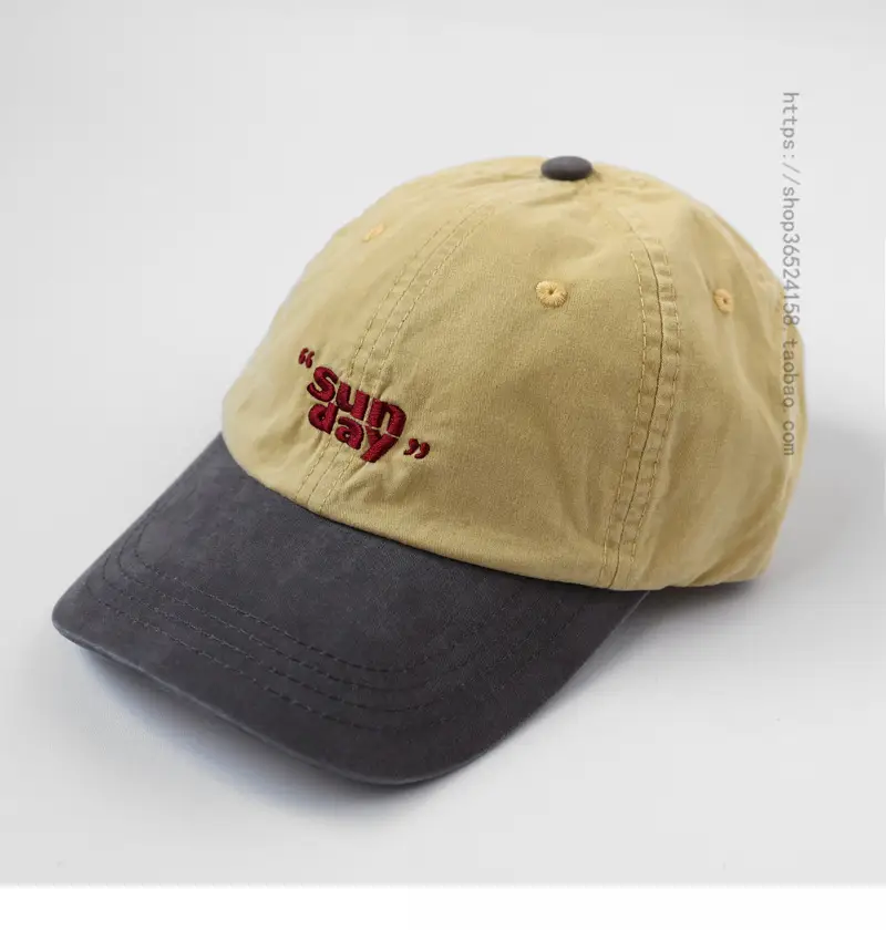 American Retro Peaked Cap Women Casual Baseball Cap - Image 3