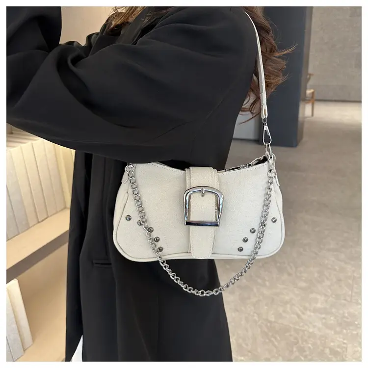 2023 Retro Canvas Shoulder Bag Set with Chain Strap — feature 15