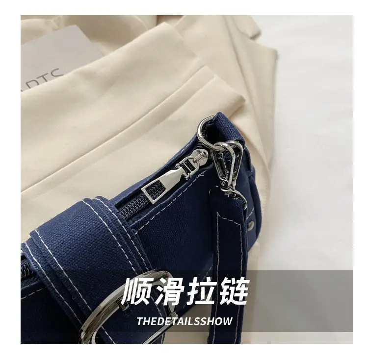2023 Retro Canvas Shoulder Bag Set with Chain Strap — feature 6