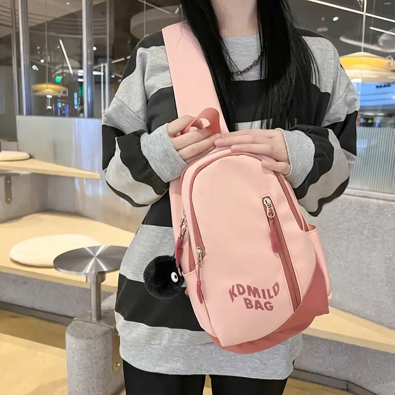Moriyo Bag Shoulder Bag White Large Capacity College Student - Image 6