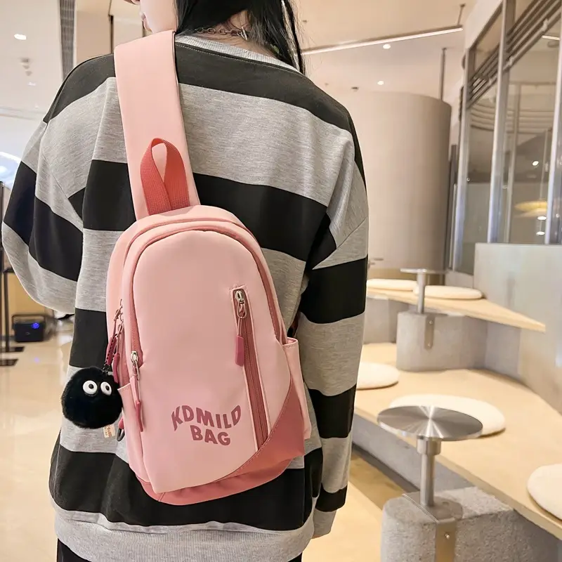 Moriyo Bag Shoulder Bag White Large Capacity College Student - Image 8