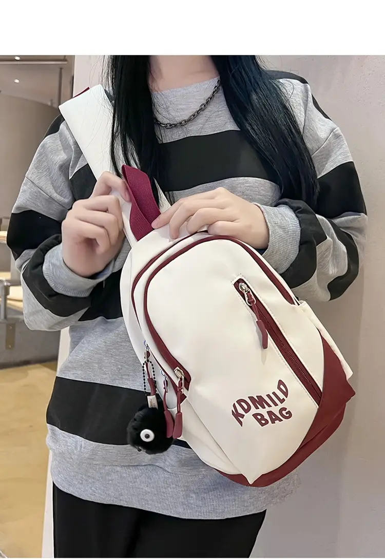 Moriyo Bag Shoulder Bag White Large Capacity College Student — feature 10