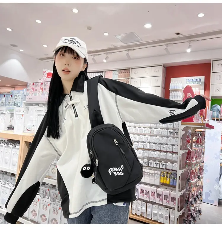 Moriyo Bag Shoulder Bag White Large Capacity College Student — feature 13