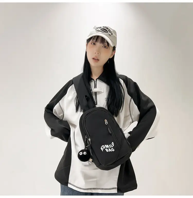 Moriyo Bag Shoulder Bag White Large Capacity College Student — feature 14