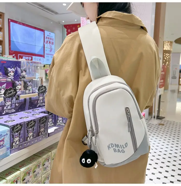 Moriyo Bag Shoulder Bag White Large Capacity College Student — feature 25