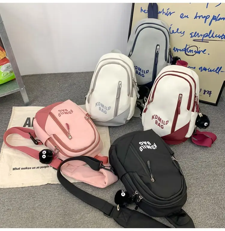 Moriyo Bag Shoulder Bag White Large Capacity College Student — feature 37