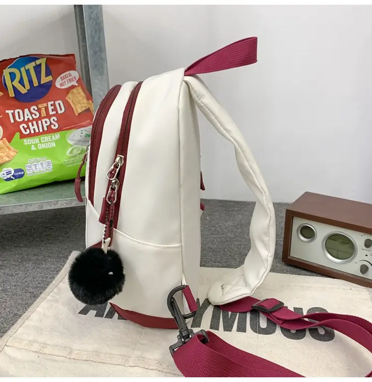 Moriyo Bag Shoulder Bag White Large Capacity College Student — feature 38