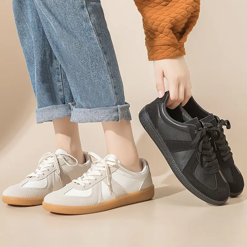 Couple Shoes Versatile Casual White Sneakers Women's Korean Style Unisex German Training Shoes Flat Sneakers Forrest Gump Shoes Women F8815 - Image 8