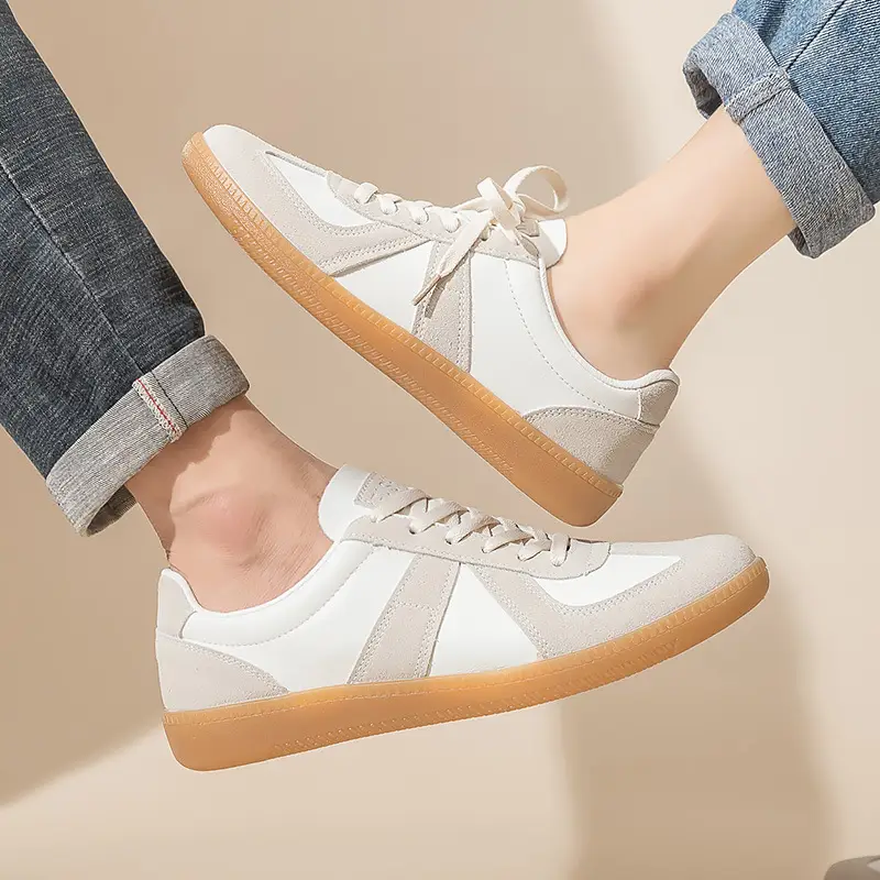 Couple Shoes Versatile Casual White Sneakers Women's Korean Style Unisex German Training Shoes Flat Sneakers Forrest Gump Shoes Women F8815 - Image 9