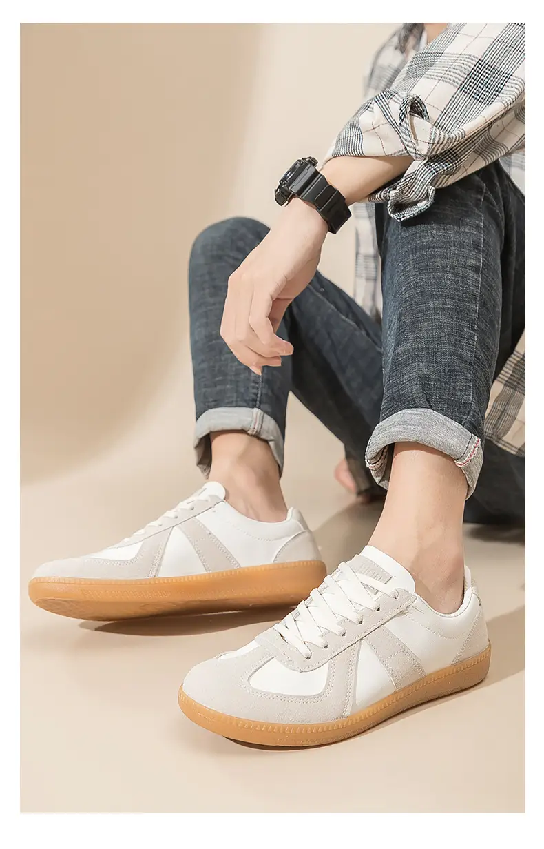 Couple Shoes Versatile Casual White Sneakers Women's Korean Style Unisex German Training Shoes Flat Sneakers Forrest Gump Shoes Women F8815 — feature 12