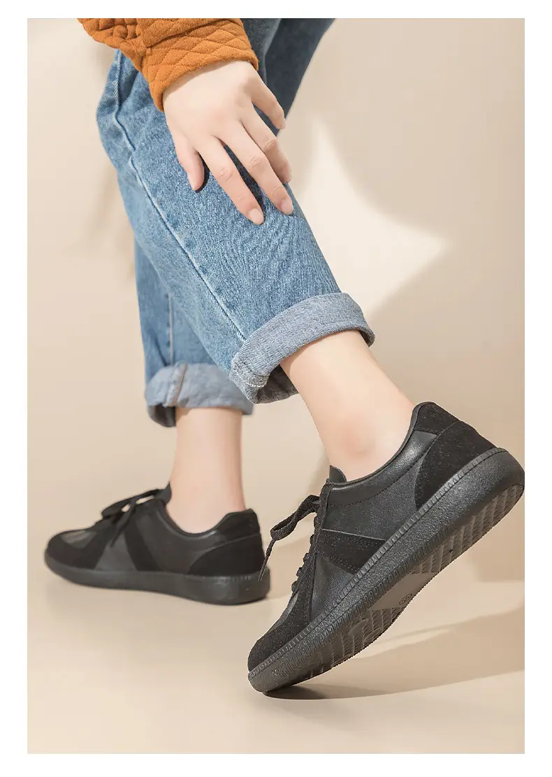 Couple Shoes Versatile Casual White Sneakers Women's Korean Style Unisex German Training Shoes Flat Sneakers Forrest Gump Shoes Women F8815 — feature 14