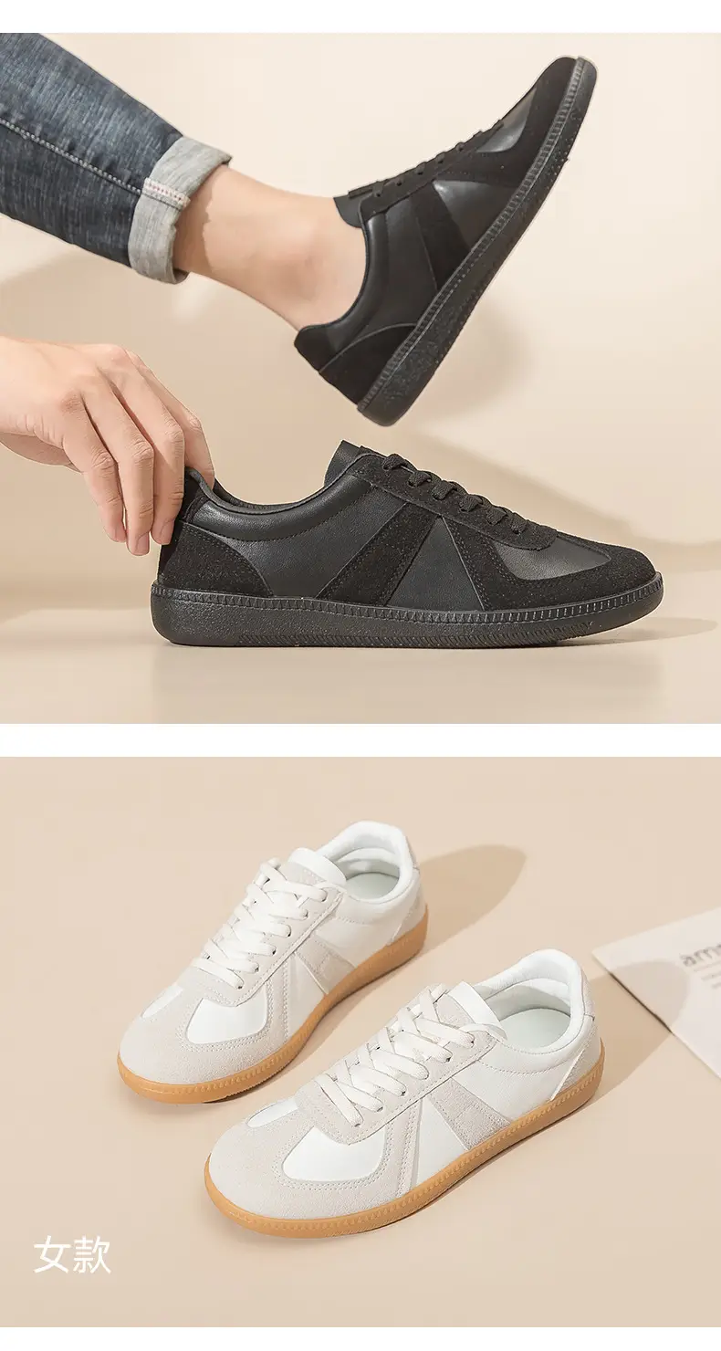 Couple Shoes Versatile Casual White Sneakers Women's Korean Style Unisex German Training Shoes Flat Sneakers Forrest Gump Shoes Women F8815 — feature 17