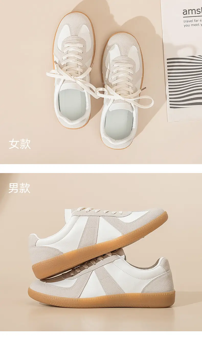 Couple Shoes Versatile Casual White Sneakers Women's Korean Style Unisex German Training Shoes Flat Sneakers Forrest Gump Shoes Women F8815 — feature 18