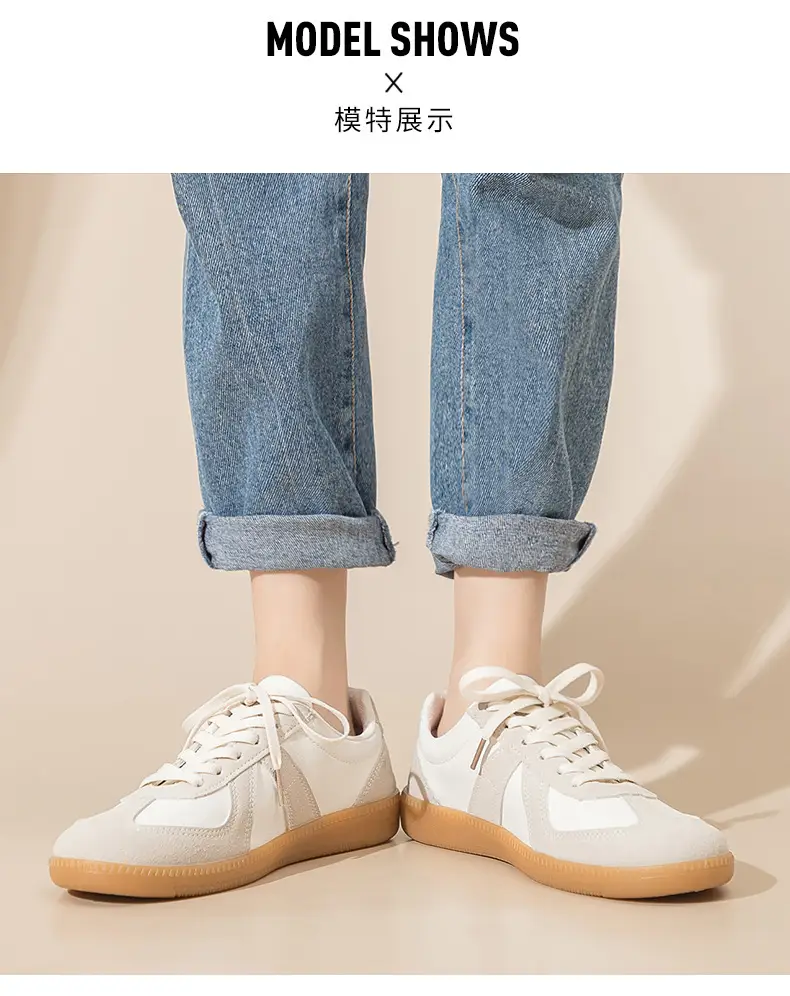 Couple Shoes Versatile Casual White Sneakers Women's Korean Style Unisex German Training Shoes Flat Sneakers Forrest Gump Shoes Women F8815 — feature 9