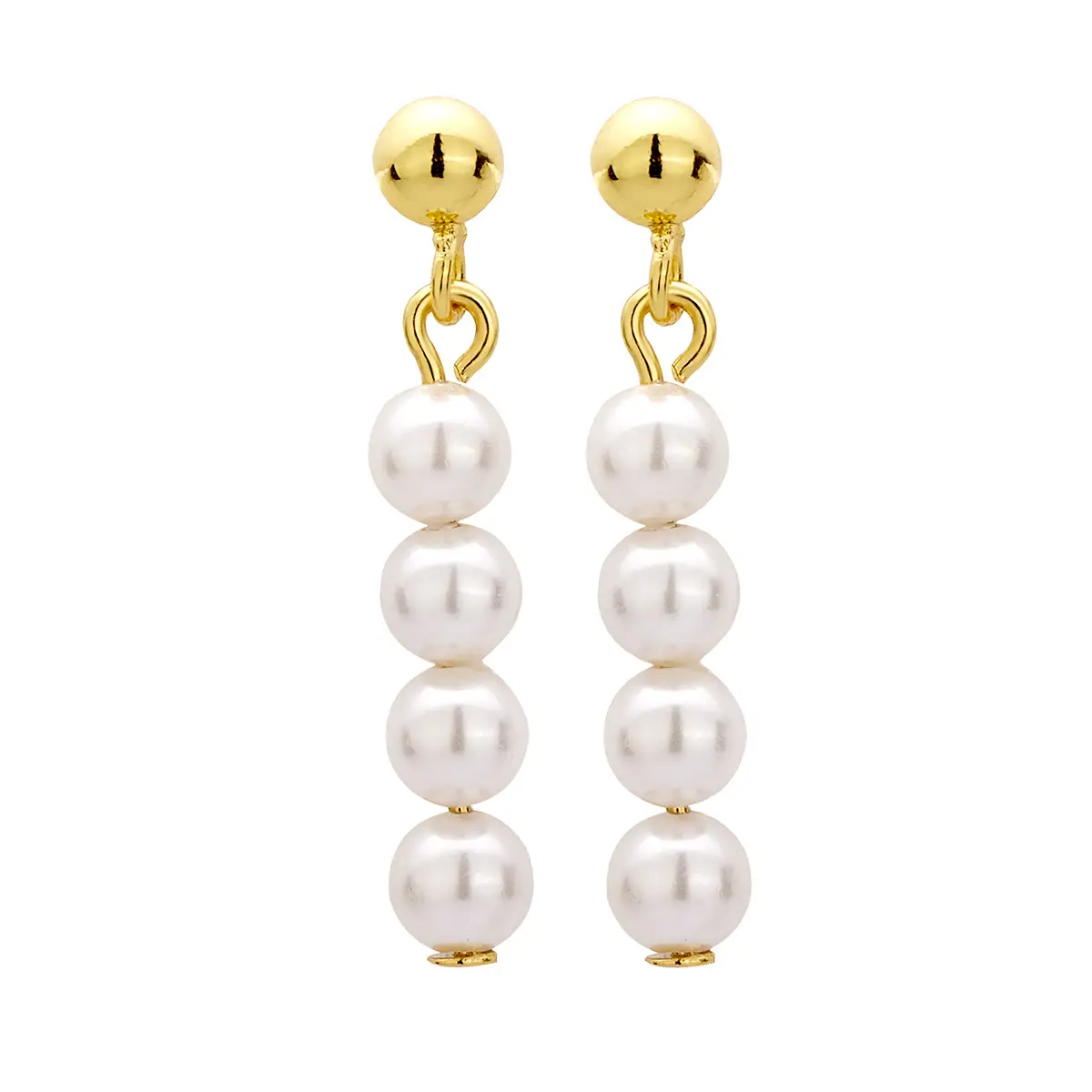 New South Korea Dongdaemun Pearl Ear Studs for Women - Image 5