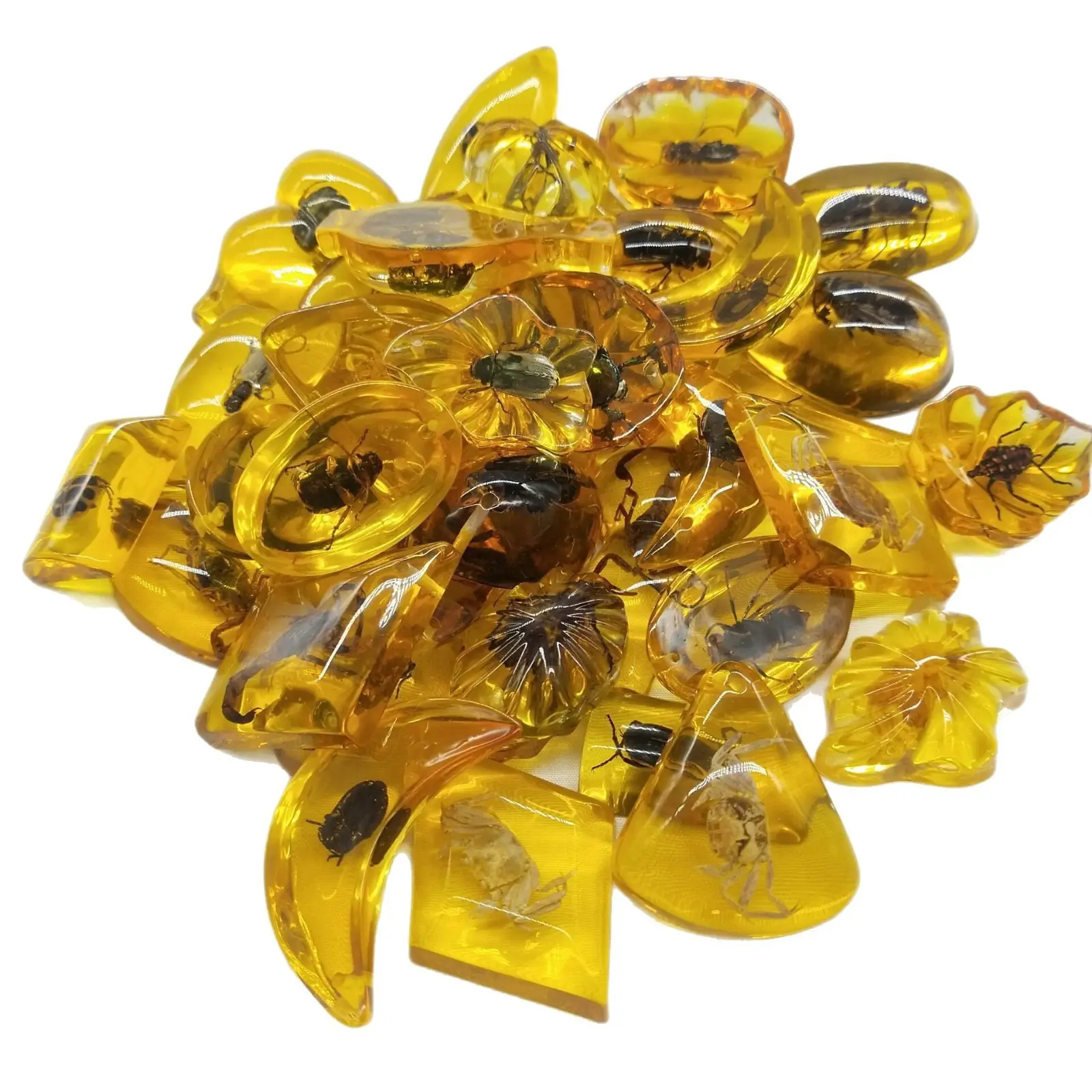 Antique Amber Blind Box Real Insect Pendant - Image 8