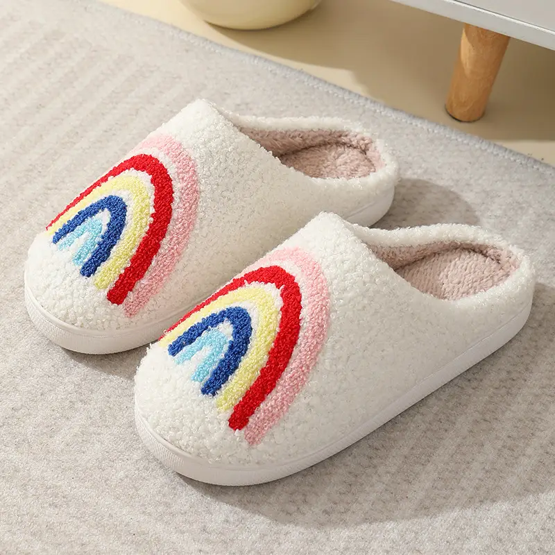 2023 new Halloween skull cartoon warm winter cotton slippers men and women couple home indoor cotton slippers