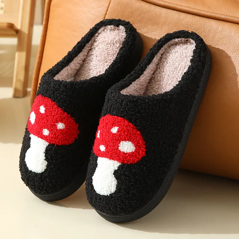 2023 new Halloween skull cartoon warm winter cotton slippers men and women couple home indoor cotton slippers