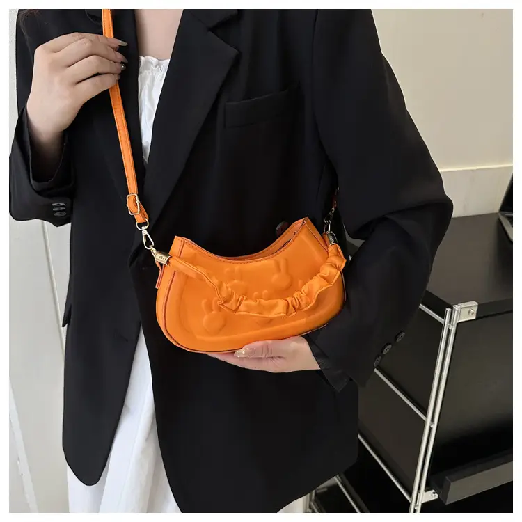 Black Embroidered Shoulder Bag for Women — feature 16