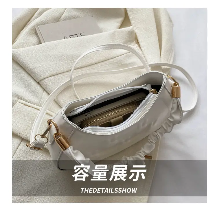 Black Embroidered Shoulder Bag for Women — feature 7