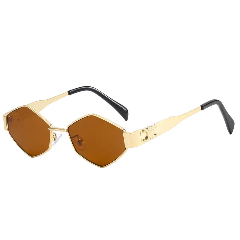 Women Sunglasses Black Rhombus 2025 - Image 11