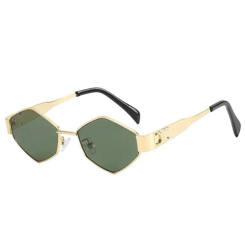 Women Sunglasses Black Rhombus 2025 - Image 5