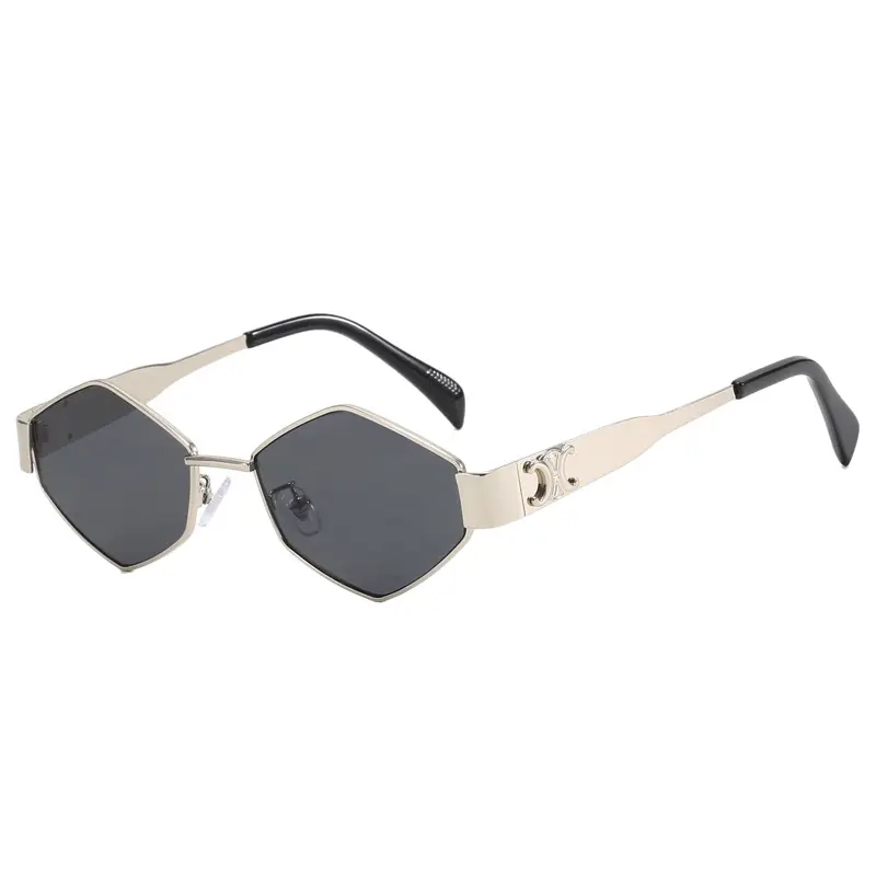 Women Sunglasses Black Rhombus 2025 - Image 12