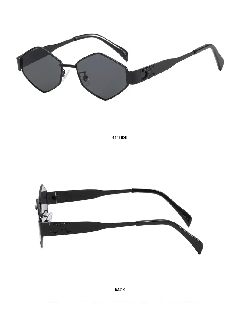 Women Sunglasses Black Rhombus 2025 β feature 10
