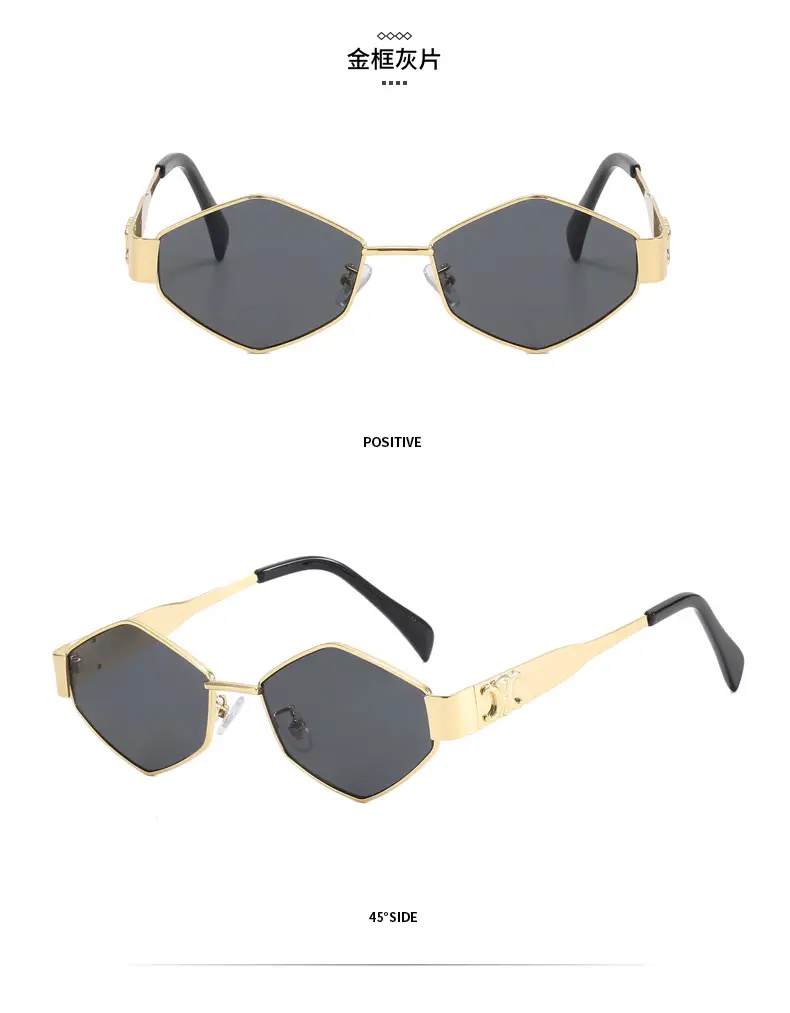 Women Sunglasses Black Rhombus 2025 β feature 15