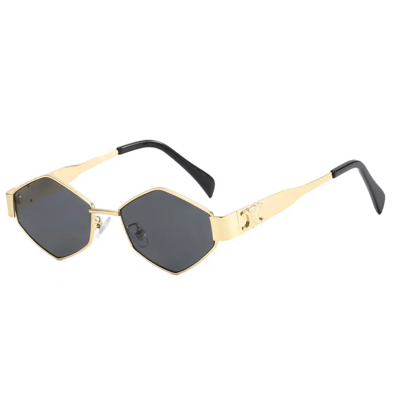 Women Sunglasses Black Rhombus 2025 - Image 6