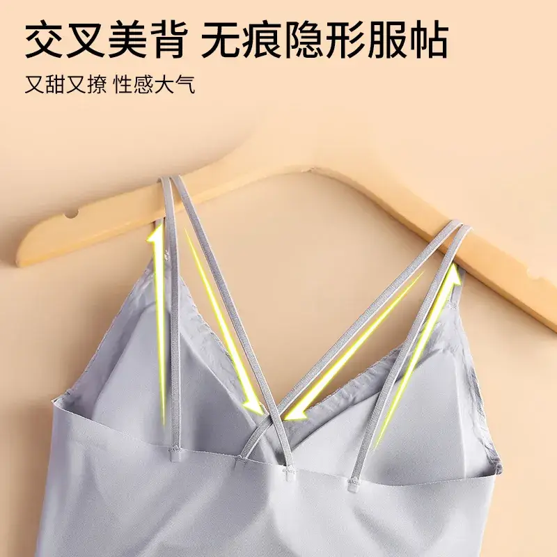 Women Camisole Soft Elastic Back Design Summer Wear - Image 7