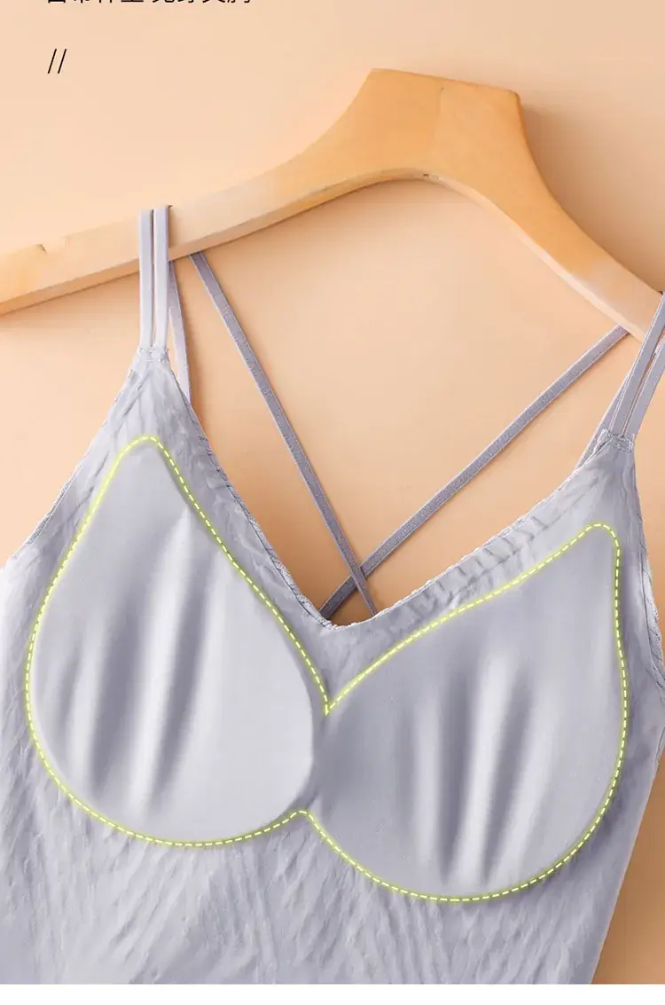 Women Camisole Soft Elastic Back Design Summer Wear — feature 4