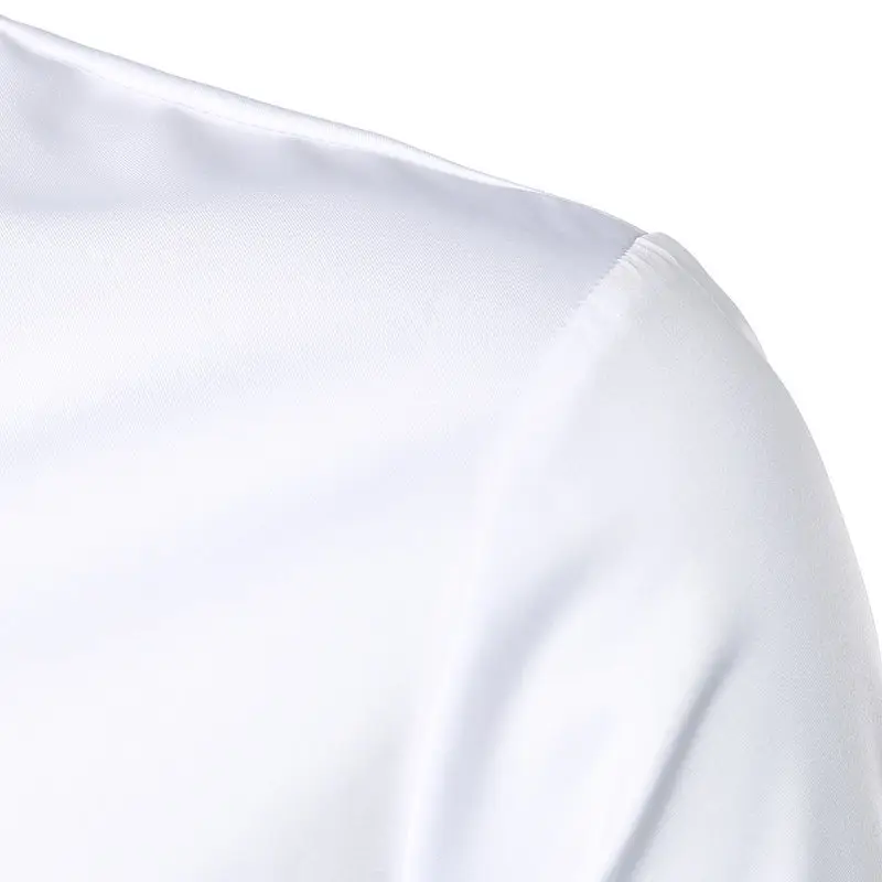Men's Black Long Sleeve Button Down Shirt — feature 13
