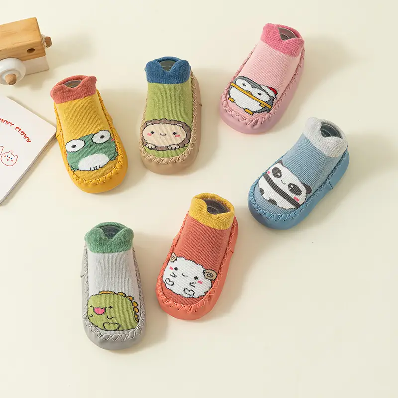 Cartoon Baby Non-Slip Cotton Socks Spring Summer Toddler