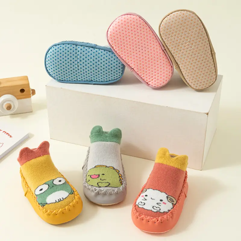 Cartoon Baby Non-Slip Cotton Socks Spring Summer Toddler