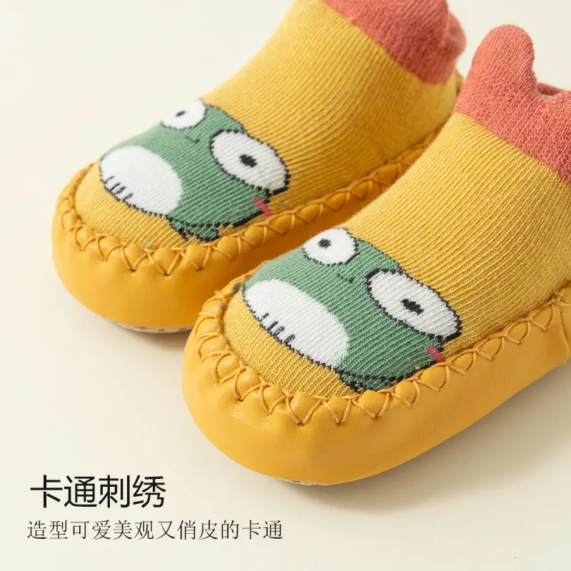 Cartoon Baby Non-Slip Cotton Socks Spring Summer Toddler