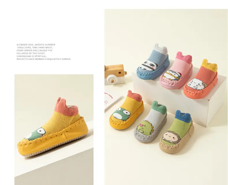 Cartoon Baby Non-Slip Cotton Socks Spring Summer Toddler — feature 17