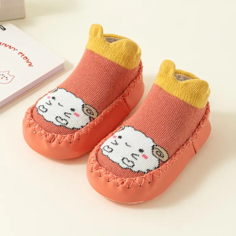 Cartoon Baby Non-Slip Cotton Socks Spring Summer Toddler