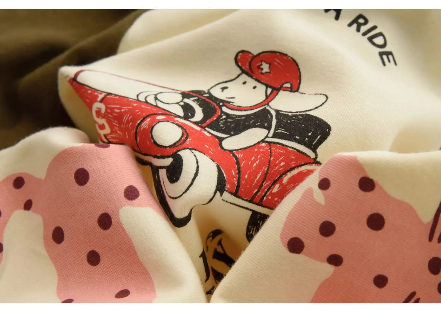 Children Cotton Cartoon T-Shirt Boys Round Neck Long Sleeve — feature 1