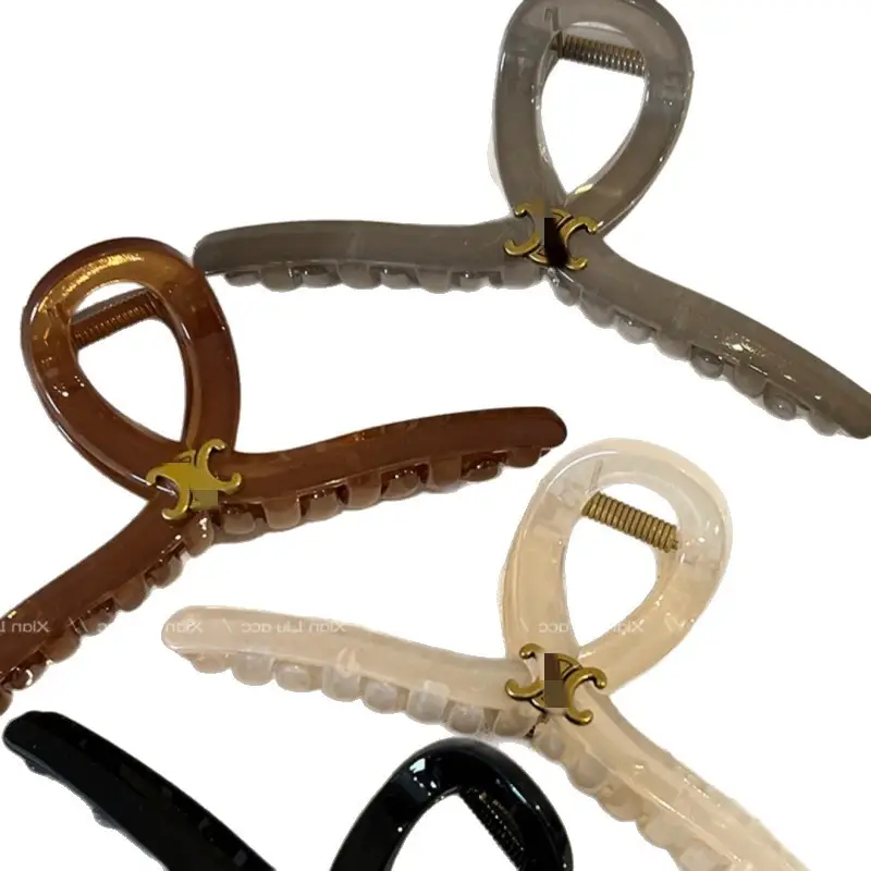 Women's 2023 New Shark Clip Hair Clips Multi-Color - Image 9