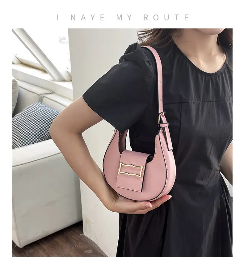 Crescent Shoulder Bag Women's Light Luxury Messenger — feature 2