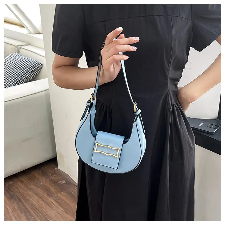 Crescent Shoulder Bag Women's Light Luxury Messenger — feature 21