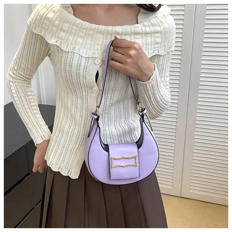 Crescent Shoulder Bag Women's Light Luxury Messenger — feature 25