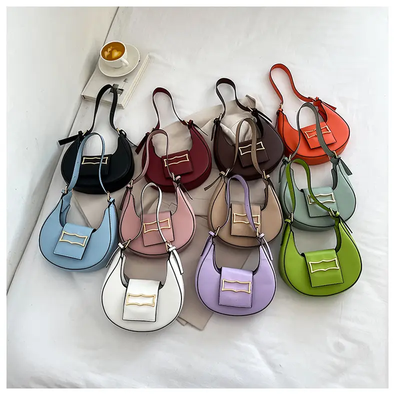 Crescent Shoulder Bag Women's Light Luxury Messenger — feature 40