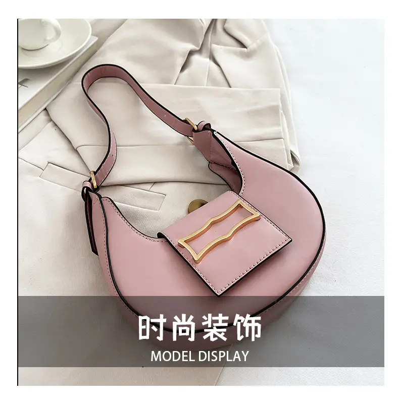 Crescent Shoulder Bag Women's Light Luxury Messenger — feature 5