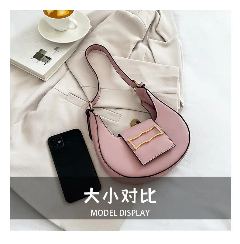 Crescent Shoulder Bag Women's Light Luxury Messenger — feature 6