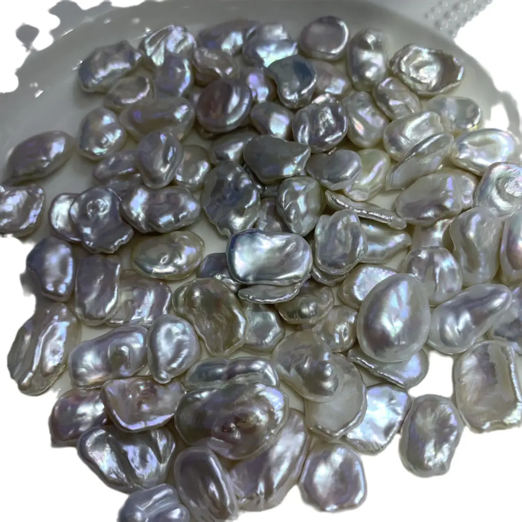 Aurora Pearl Baroque Petals 11-15mm DIY Decor - Image 5