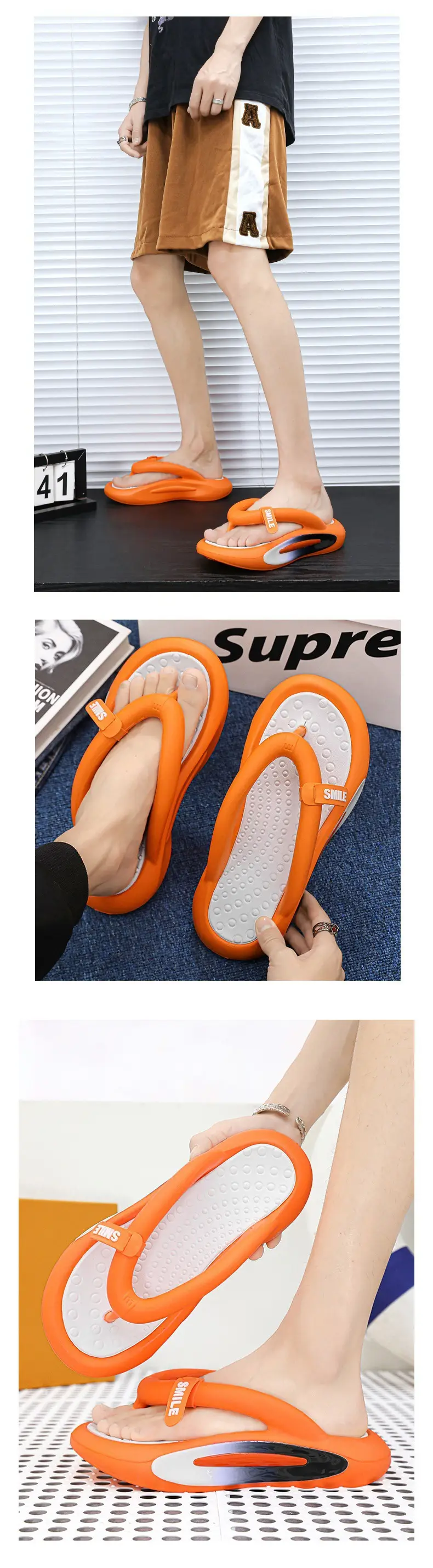 Men's EVA Beach Sandals with 5.0 CM Sole — feature 2